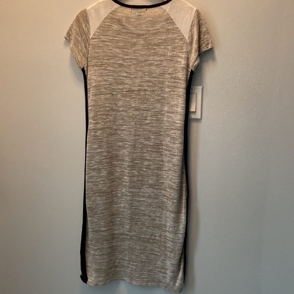 25. Parkhurst | M | Neutral colour block short sleeve dress - Picture 6 of 6